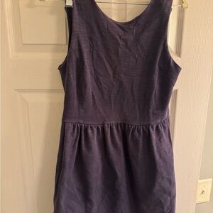 Madewell Purple Sleeveless Dress